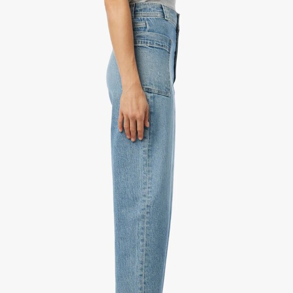 NEW JOE'S The Pheobe Patch Pocket Barrel Leg Jeans blue for women 252 - Picture 3 of 11